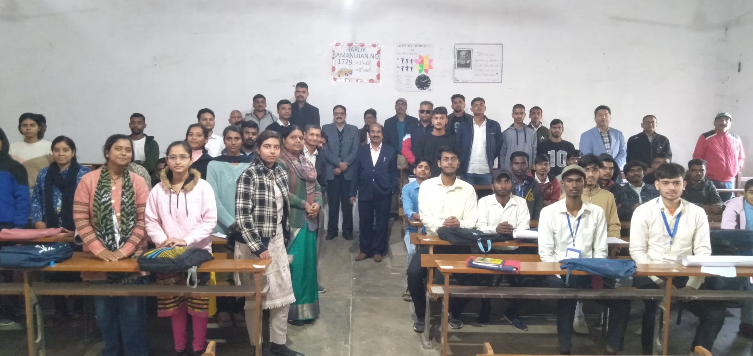 आरडी एंड डीजे कॉलेज में मनाया गया राष्ट्रीय गणित दिवस