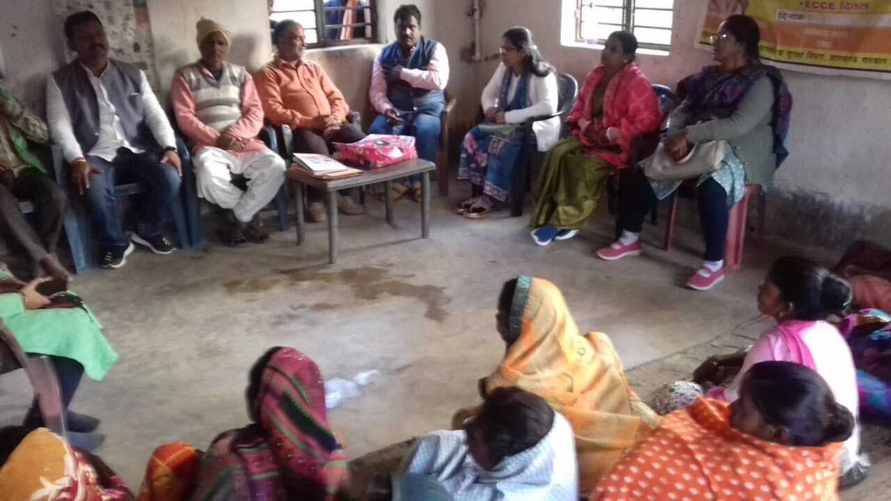 हंगामा के कारण नहीं हो सका आंगनबाड़ी सहायिका का चुनाव, बैरंग लौटी सीडीपीओ