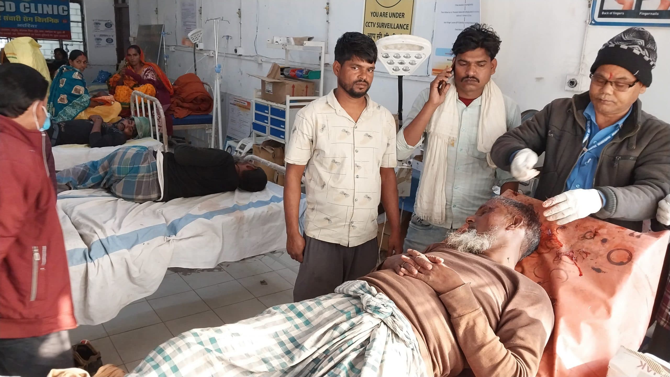 मारपीट में छह लोग घायल, दो की स्थिति गंभीर