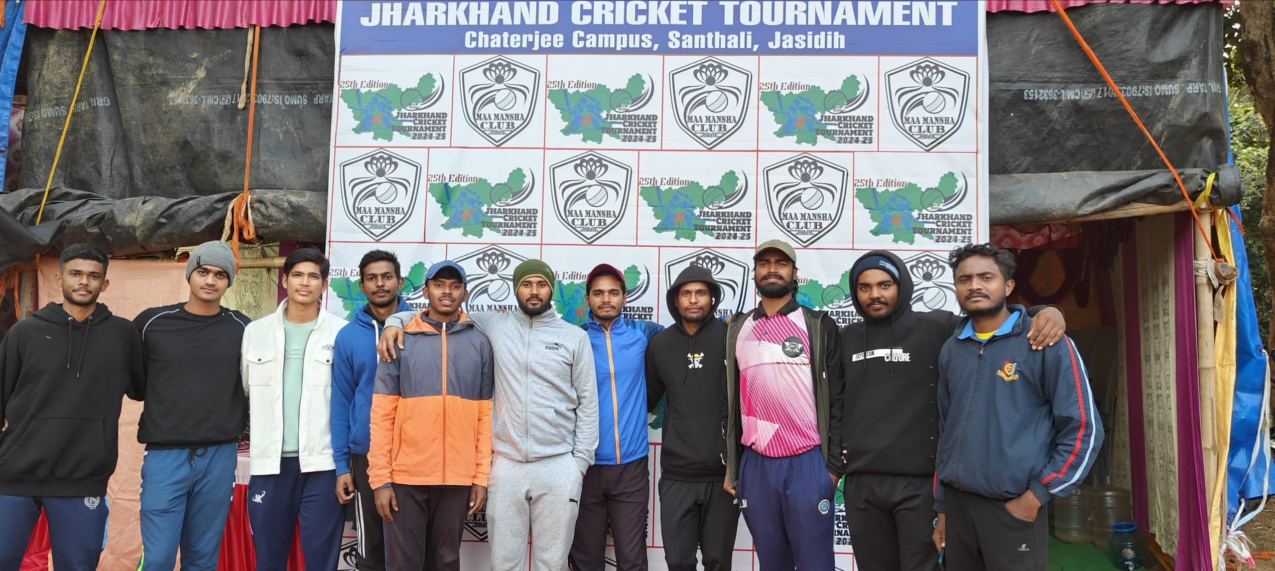 Deoghar News : दुमका ने देवघर की साई शिवगंगा टीम को पांच विकेट से हराया