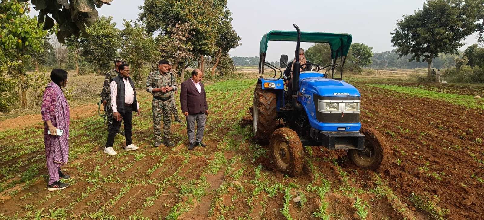 अफीम की खेती नष्ट करने के लिए जिला प्रशासन ने बनायी टीम
