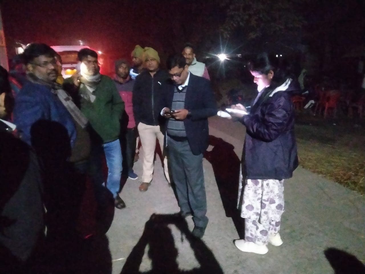 Purnia news : फरार चालक का मोबाइल ऑफ, पिकअप को ट्रैक करने की कवायद