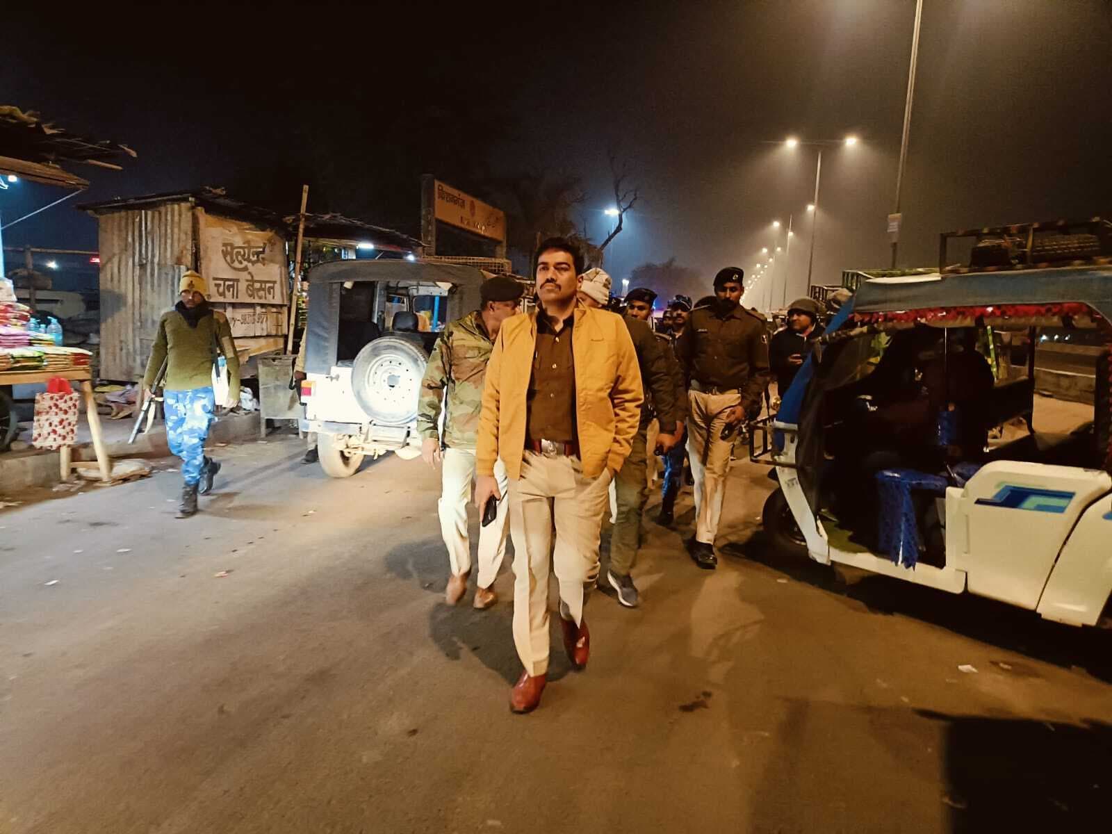 अवैध गतिविधियों के खिलाफ एसपी ने चलाया जांच अभियान