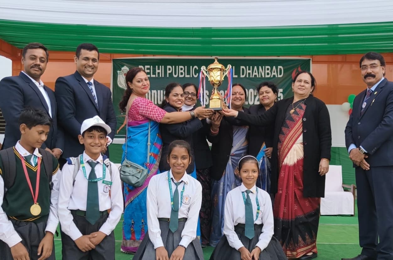 Dhanbad News:डीपीएस में वार्षिक खेलकूद, गंगा हाउस बना चैंपियन