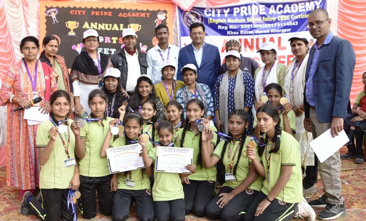 अमर, नैना, आंशी, दिव्य व अनुराज विभिन्न खेल स्पर्धा में रहे प्रथम