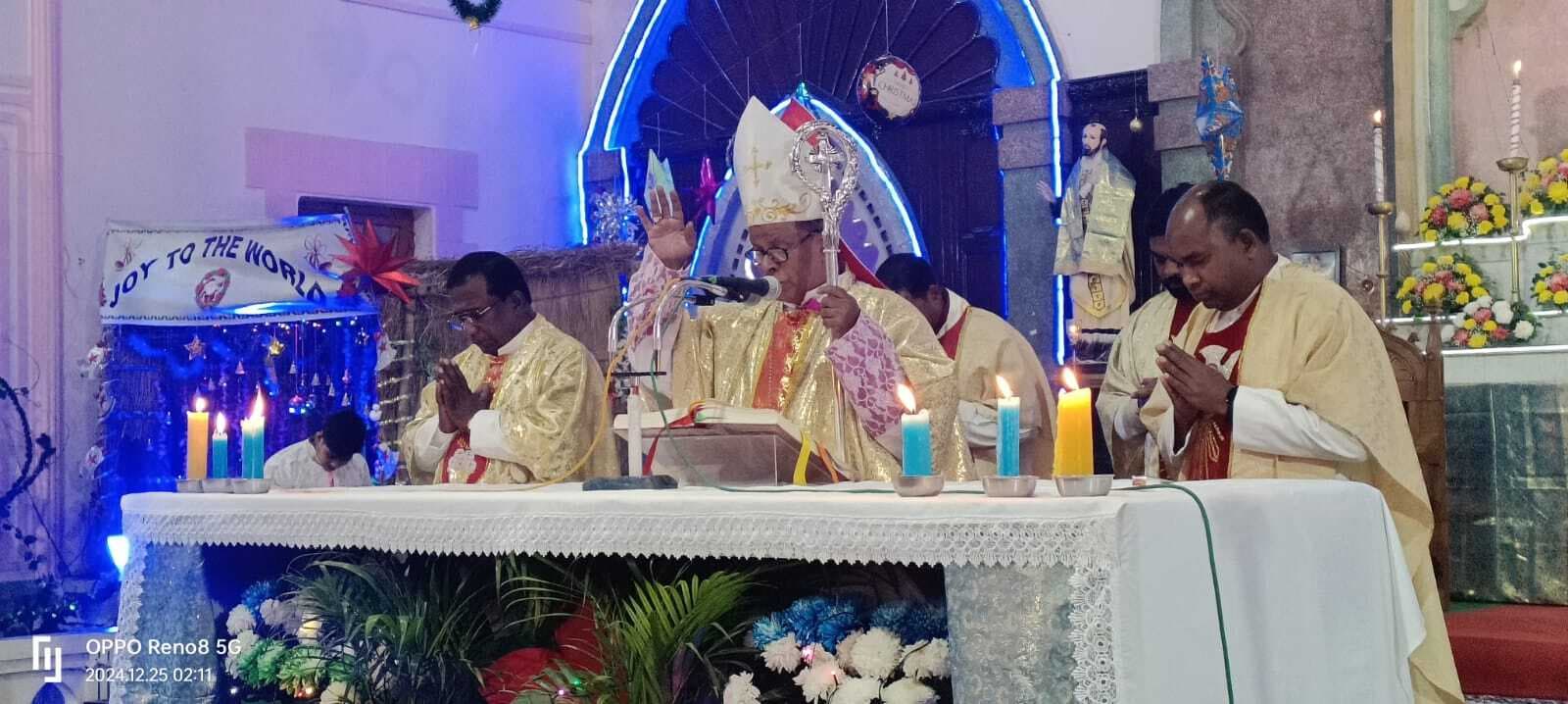 आशा और खुशी बांटने का त्योहार है क्रिसमस : बिशप