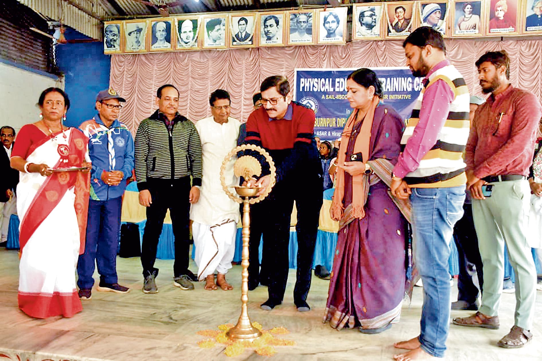 बर्नपुर में आइएसपी का फिजिकल ट्रेनिंग कैंप शुरू