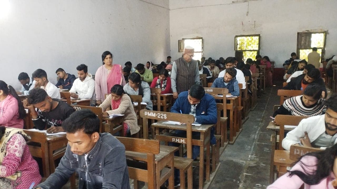 इग्नू की परीक्षा में पहली पाली में 47 व दूसरी पाली में 240  परीक्षार्थी हुए शामिल