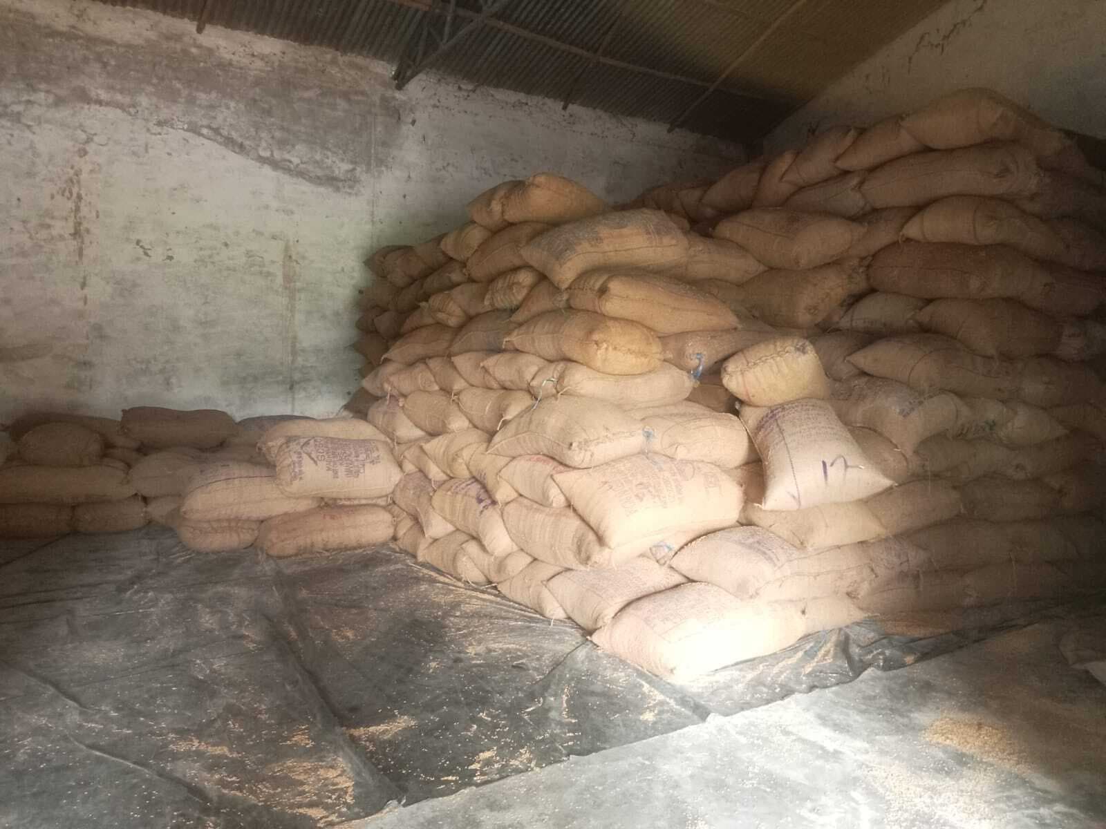 शब्दा पैक्स गोदाम से सौ बैग धान  की चोरी, अज्ञात पर प्राथमिकी दर्ज