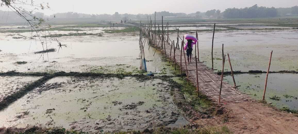 अलविदा 2024: बिनोदपुर के चुरली घाट पर पुल निर्माण की रह गयी कसक