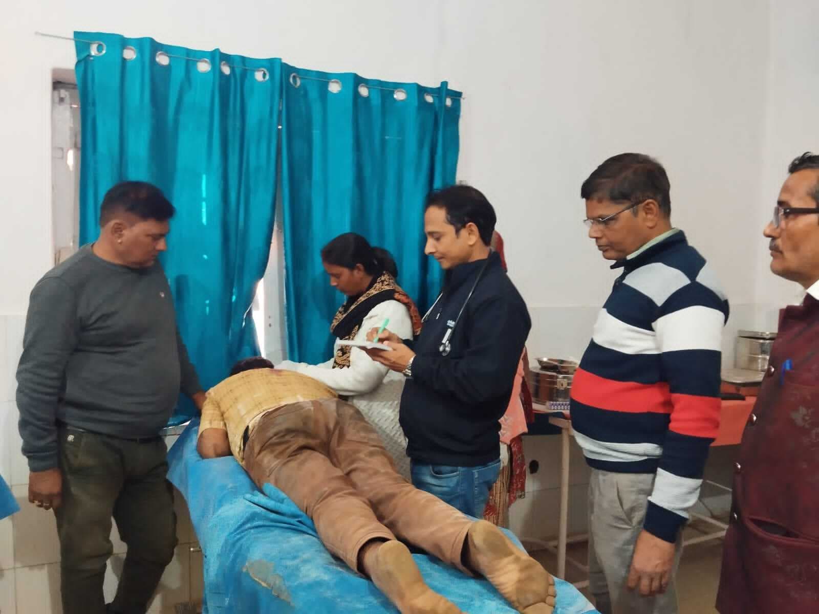 नशे में धुत ग्राहक ने दुकानदार से की मारपीट, जख्मी