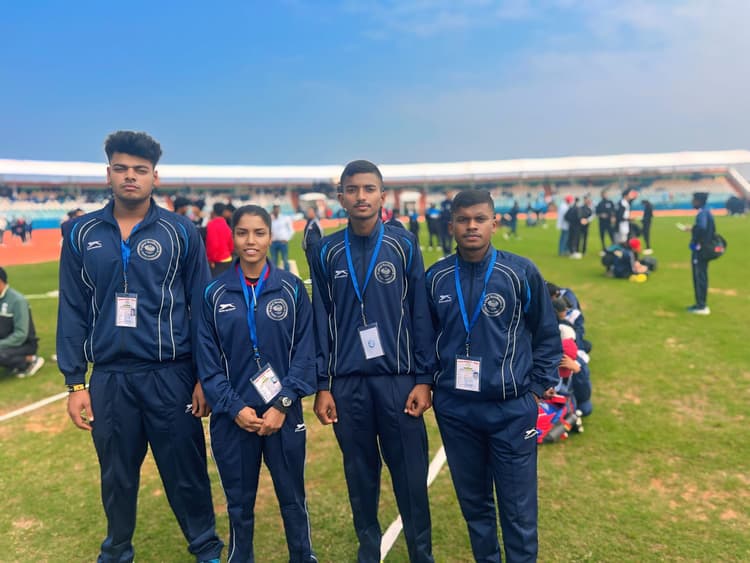 इंटर यूनिवर्सिटी एथलेटिक मीट में अररिया कॉलेज छात्र चयनित