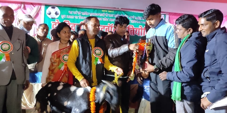 नंदू भूमि स्पोर्टिंग फुटबॉल क्लब बना चैंपियन