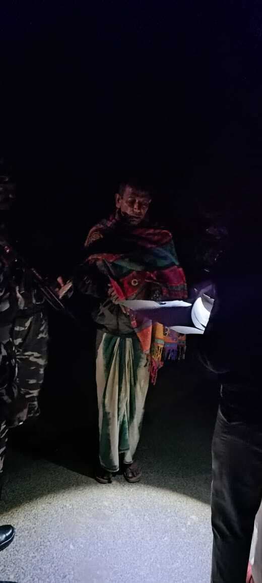 एसएसबी जवानों ने ब्राउन शुगर के साथ तस्कर को किया गिरफ्तार