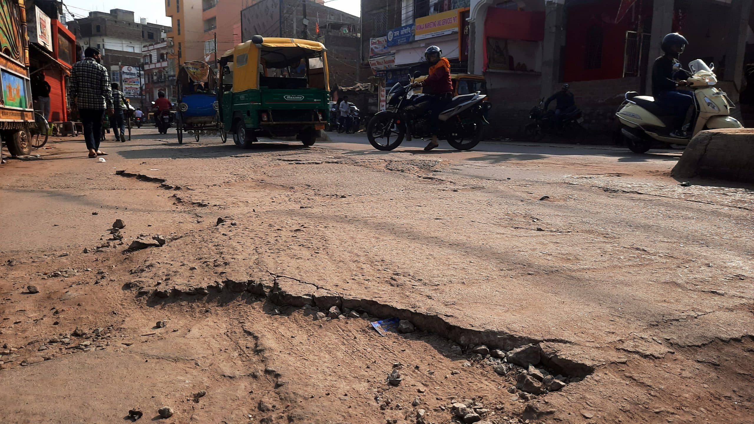 ब्रह्मपुरा से महेश बाबू चौक तक नये सिरे से बनेगी सड़क, 70 लाख रुपये बढ़ा खर्च