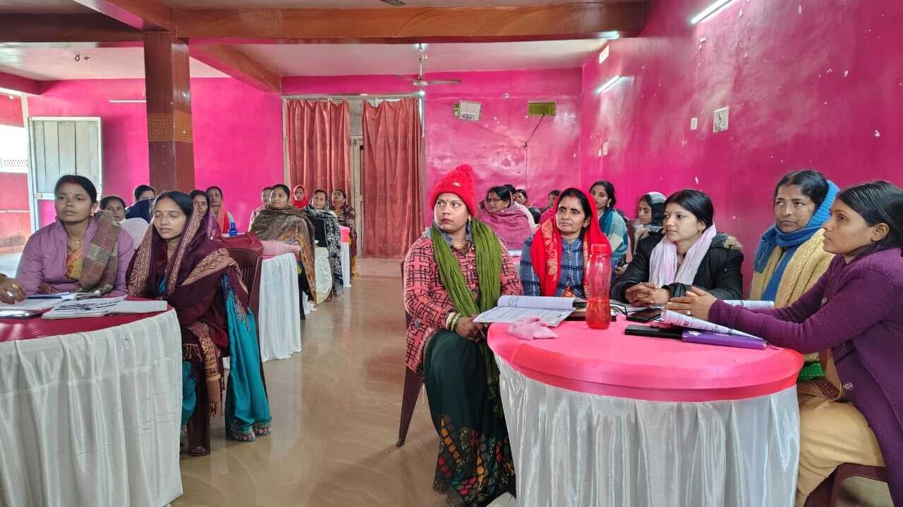 Madhubani News : स्वास्थ्य, पोषण एवं स्वच्छता के लिए जीविका को दिया प्रशिक्षण