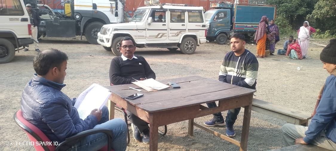 अवैध परिवहन की जांच को लेकर चेक पोस्ट पहुंचे थे सीओ, की गयी बदसलूकी