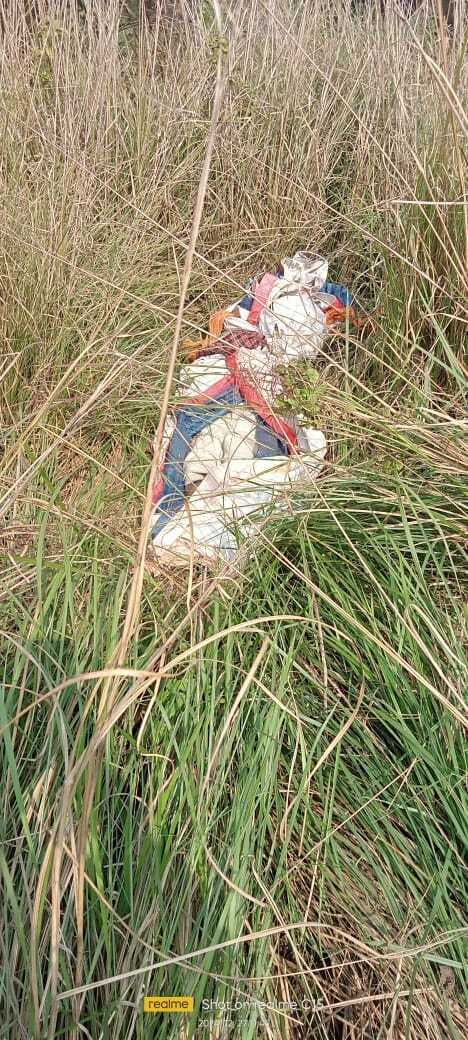 धान तैयारी के दौरान थ्रेसर की चपेट में आने से व्यक्ति की मौत