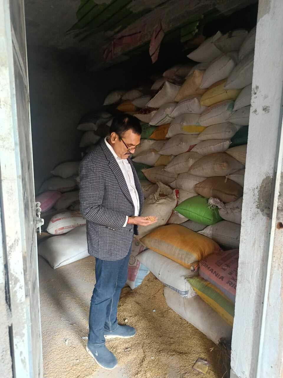 डीएसओ ने चार धान अधिप्राप्ति केंद्र का लिया जायजा