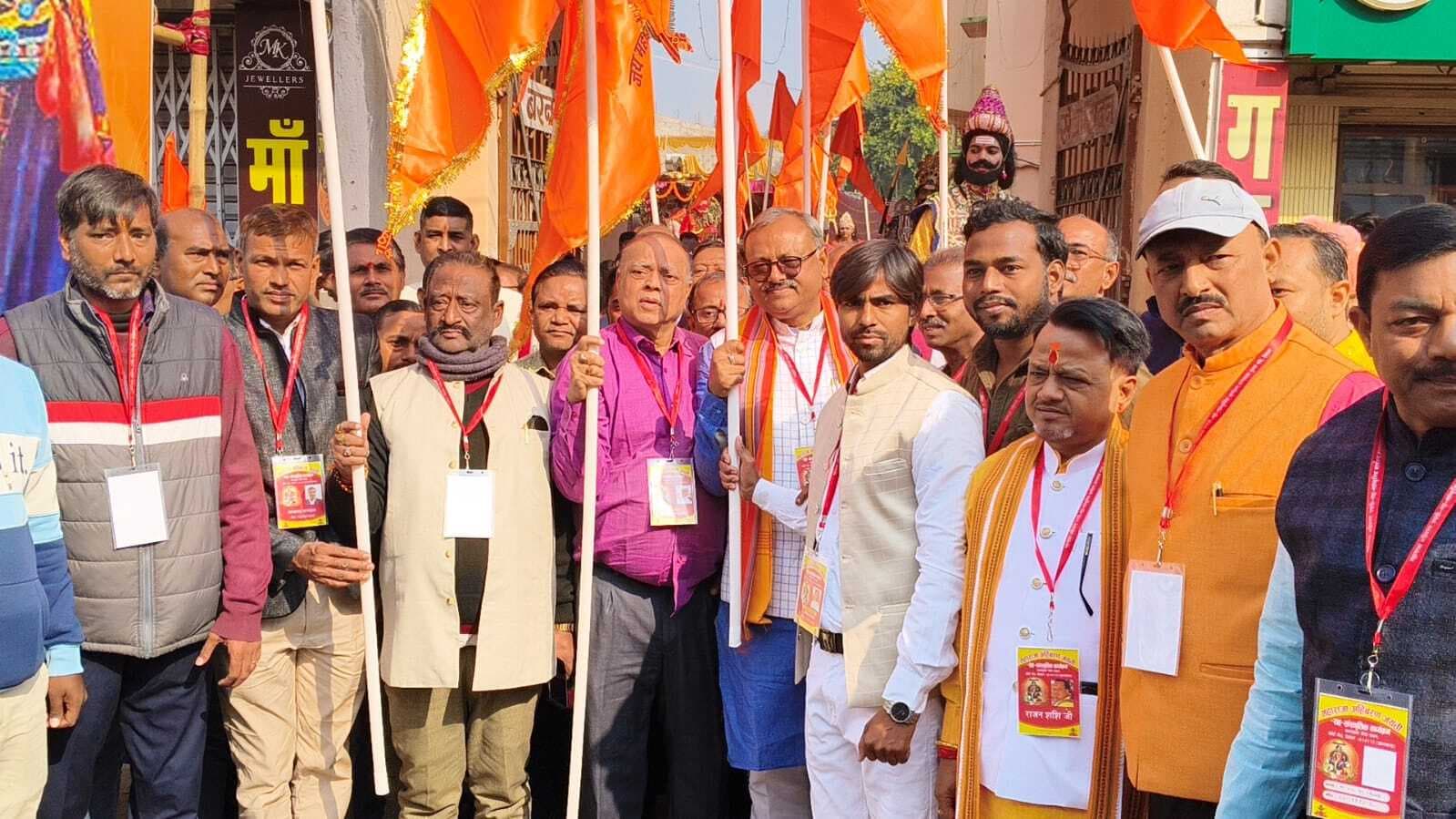 Deoghar News : महाराजा अहिवरण जयंती पर निकली भव्य शोभायात्रा, समाज के लोग सम्मानित