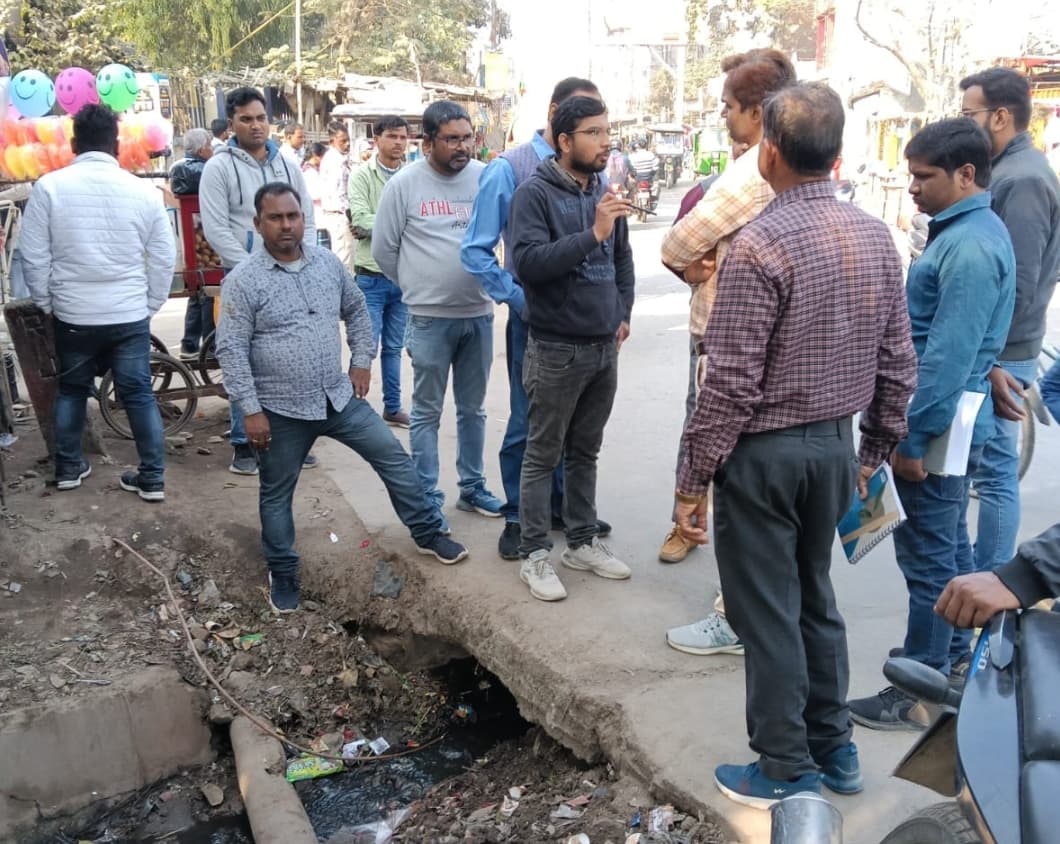 Darbhanga News : दिग्घी तालाब में जा रहे पानी को रेलवे करेगा डायवर्ट