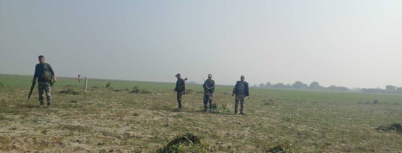 कलाई फसल कटाई से पूर्व अपराधियों को पुलिस ने दी चेतावनी