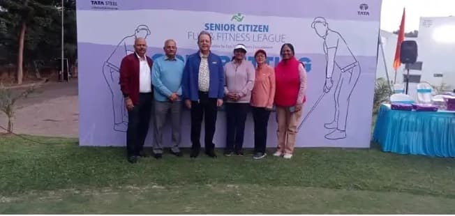 सीनियर सिटीजन के लिए गोल्फ पटिंग कंपीटिशन कल
