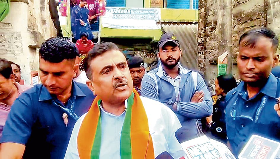 आतंकियों की शरणस्थली बनता जा रहा पश्चिम बंगाल : शुभेंदु अधिकारी