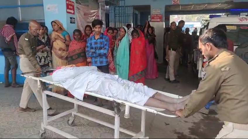 ट्रक ने बुलेट सवार को रौंदा,  चाचा भतीजा की हुई मौत