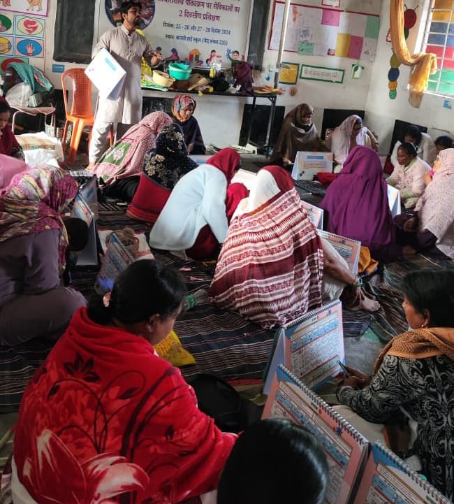 बायसी में सेविकाओं का प्रशिक्षण संपन्न