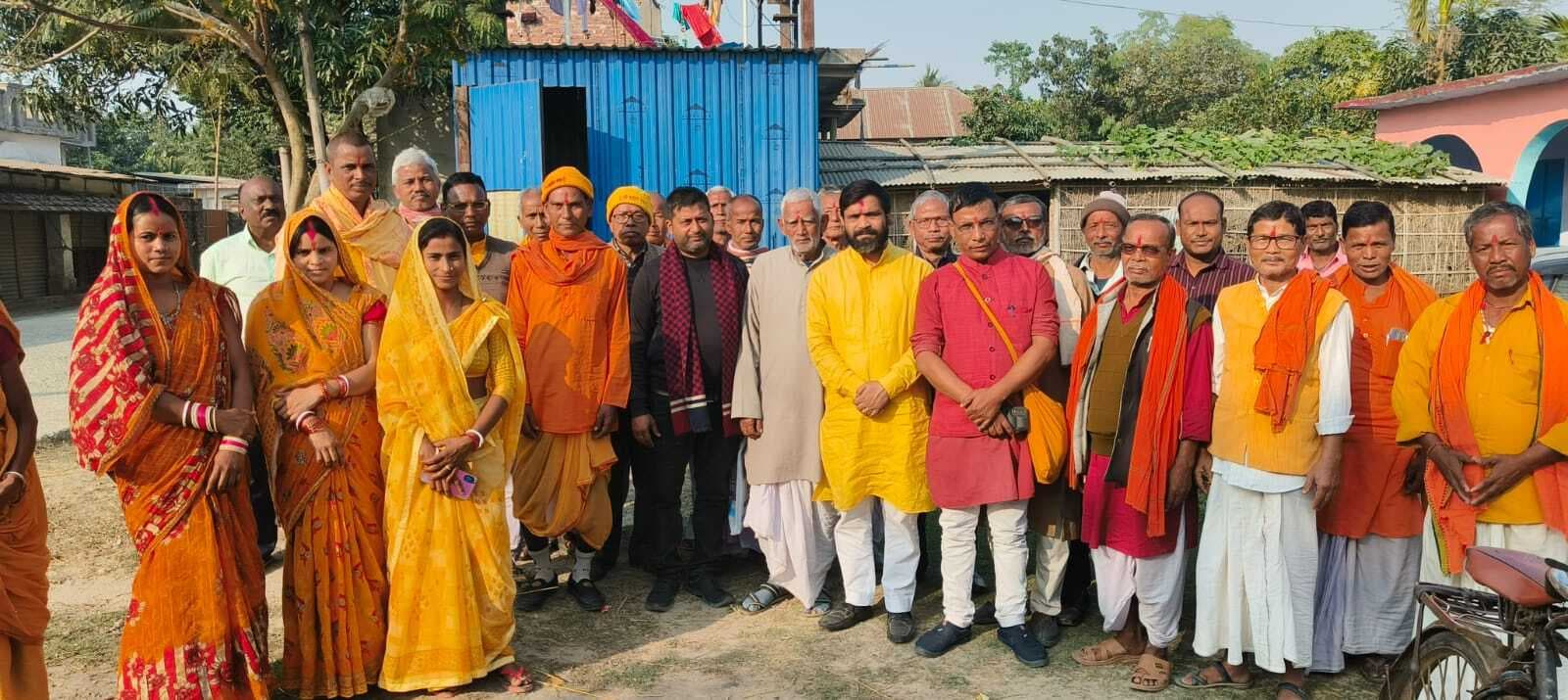 ज्योति कलश यात्रा को ले सोहिया में गायत्री परिवार की गोष्ठी आयोजित