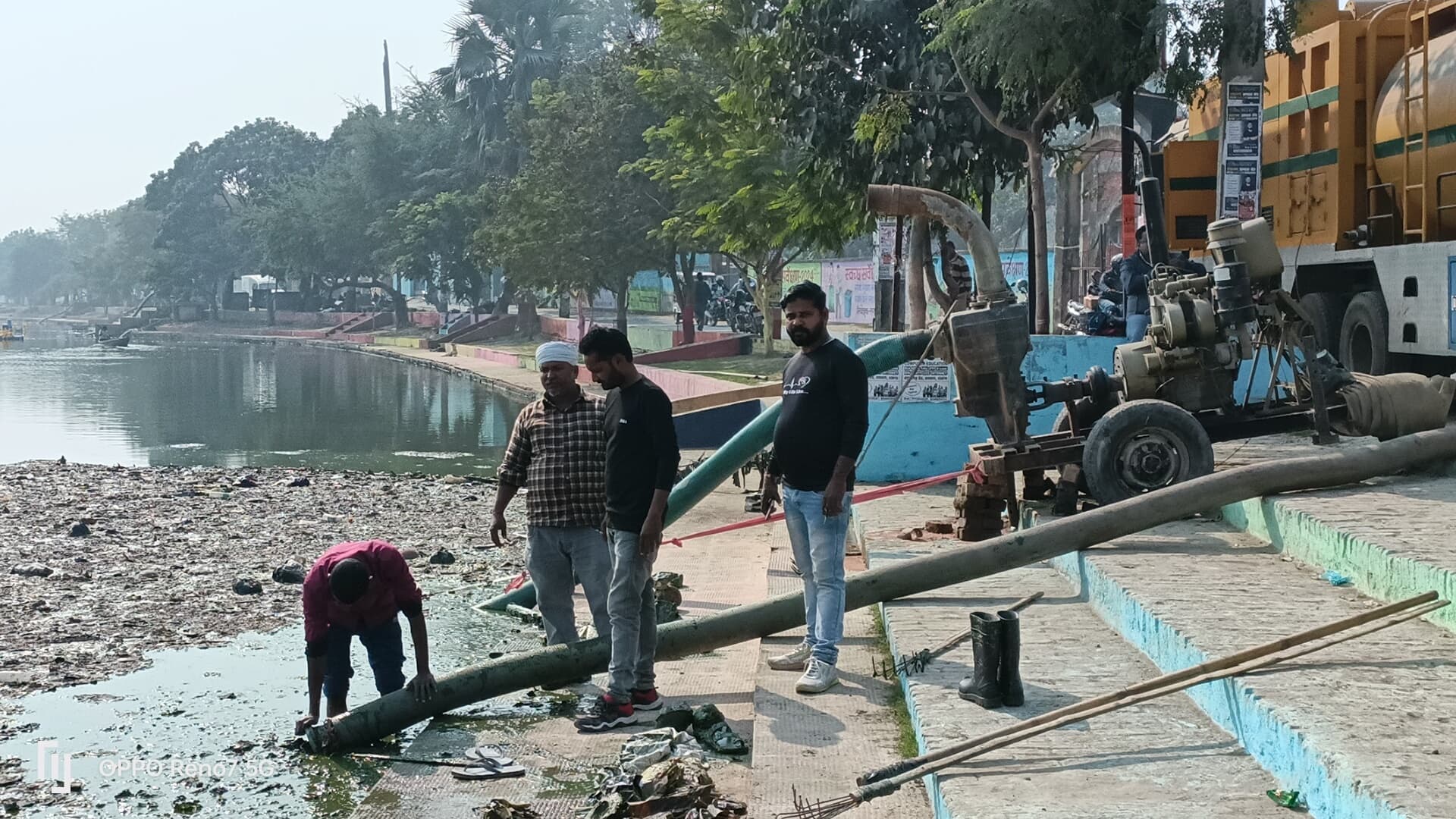 Darbhanga News: हराही तालाब में गंदगी फेंकने पर लगेगा एक हजार का जुर्माना