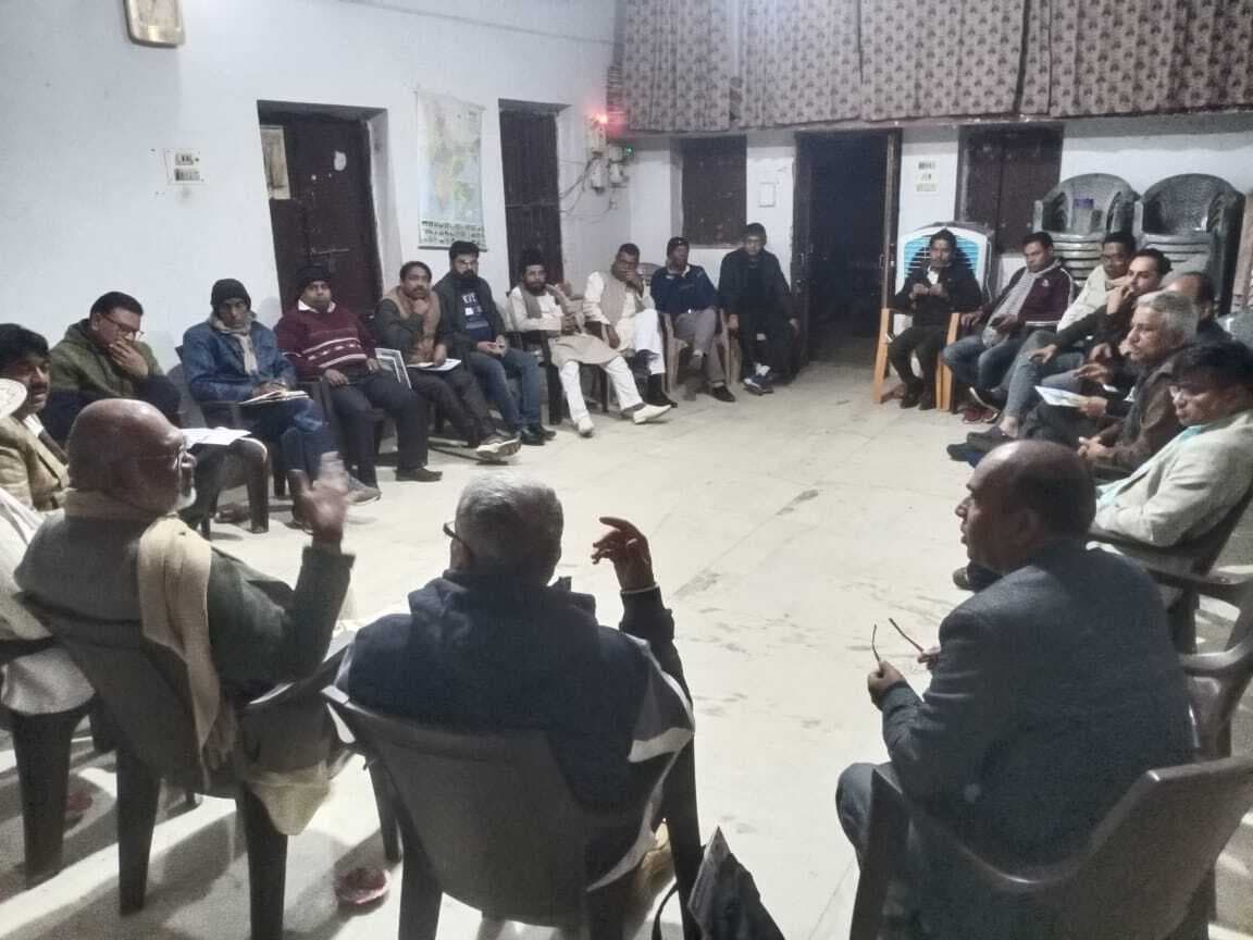 गांधी के सौ साल बेमिसाल कार्यक्रम को लेकर हुई बैठक