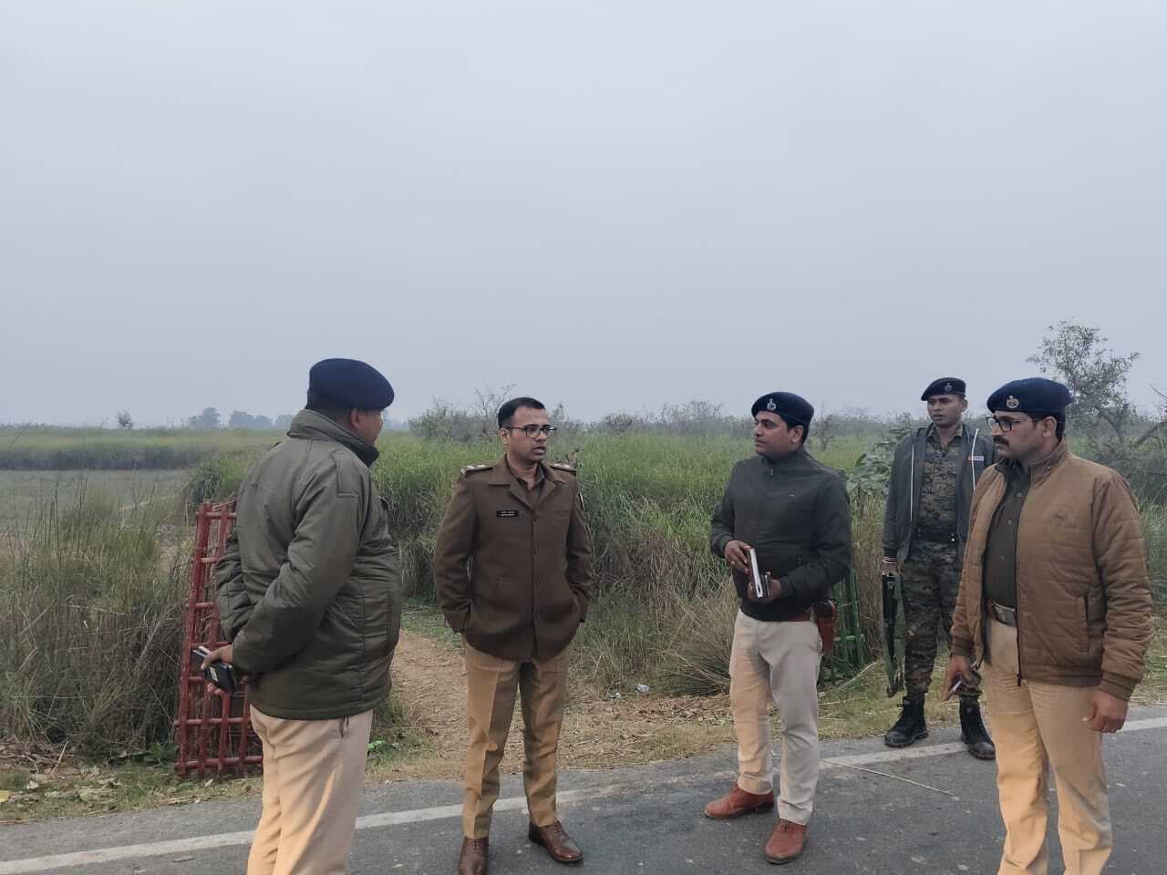 बच्ची के शव मामले को लेकर एसपी, की जांच