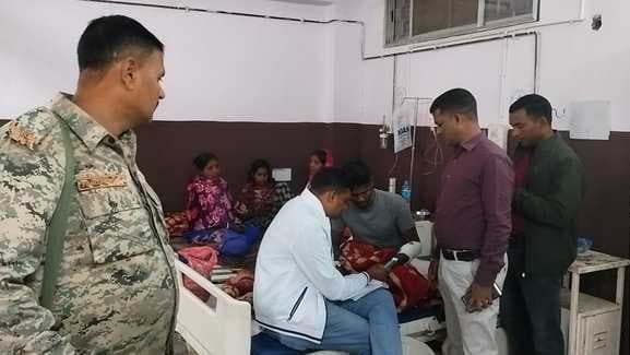 वॉल्वो चालक गोलीकांड के मामले में एसडीपीओ ने की जांच, बायें हाथ में लगी है गाेली