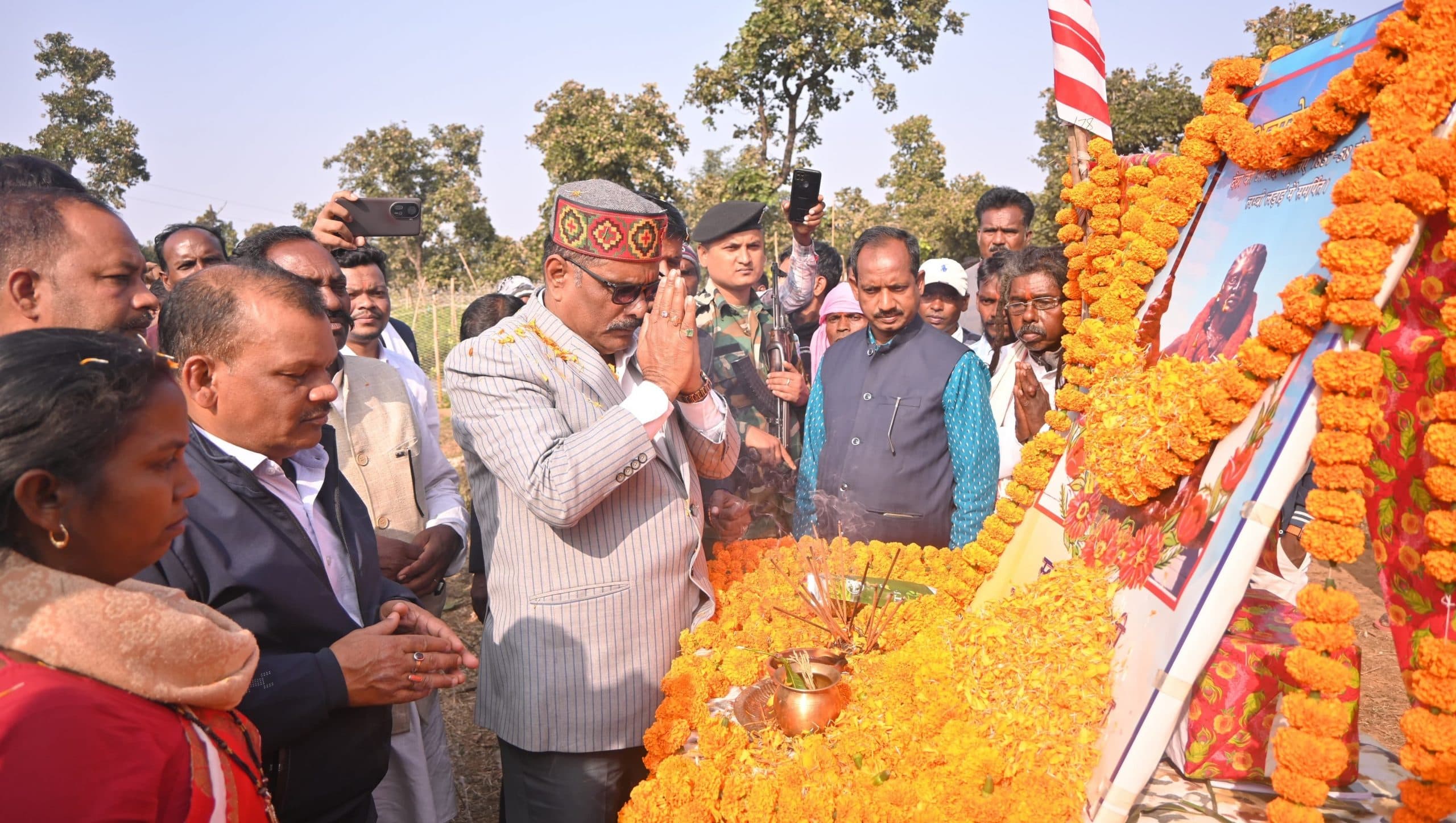 Bokaro News : स्वतंत्रता सेनानी जीतराम बेदिया की जयंती मनी