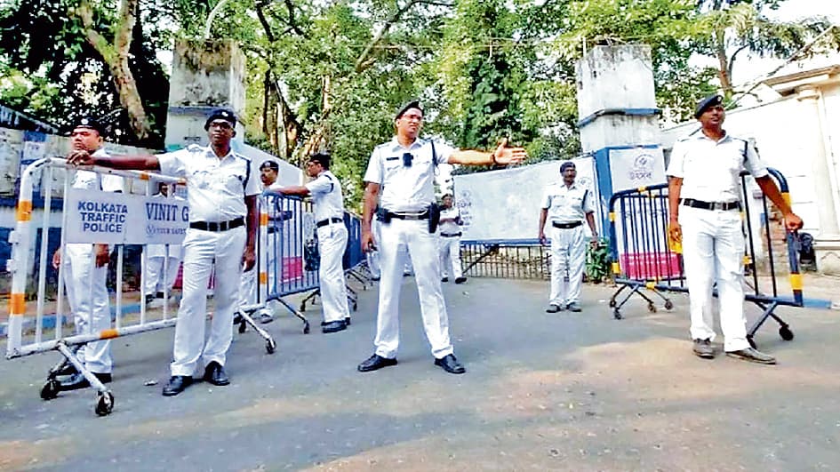 नव वर्ष पर शहर में सुरक्षा बढ़ी, 4500 अतिरिक्त पुलिसकर्मी तैनात