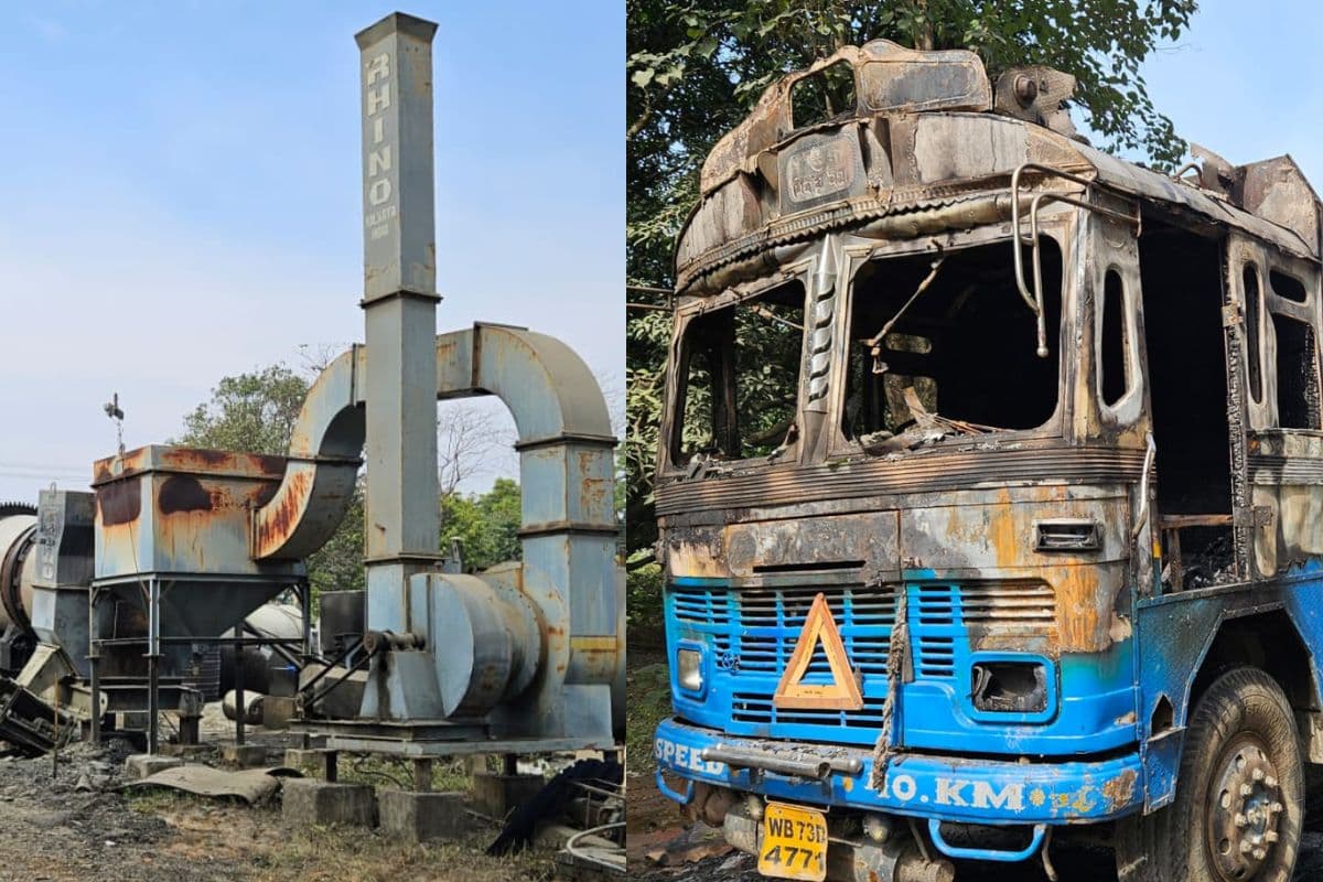 Ranchi Crime: प्लांट में घुसकर अपराधियों ने टैंकर को किया आग के हवाले, फायरिंग से दहशत