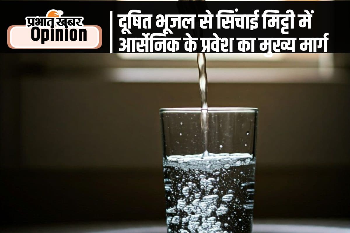 भूजल में आर्सेनिक चिंताजनक