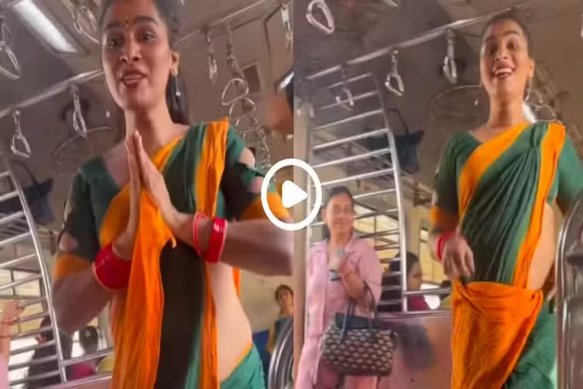 ट्रेन में किन्नर ने एयर होस्टेस की तरह किया यात्रियों का स्वागत, दिल जीत लेगा वीडियो