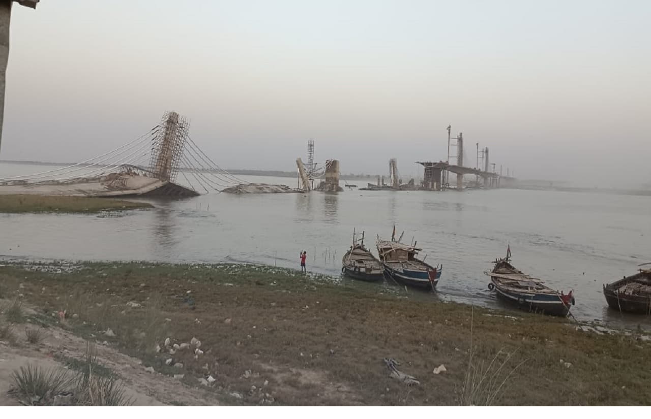 अगुवानी घाट पुल का अप्रोच रोड बनाने का डेडलाइन फेल, जानें अब कब पूरा होगा