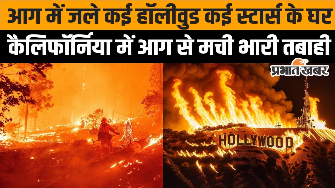California Wildfire Video: हॉलीवुड तक पहुंची कैलिफोर्निया के जंगलों की आग, कई सेलिब्रिटीज के घर भी स्वाहा, देखें Video