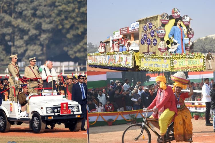 पटना के गांधी मैदान में 76वें गणतंत्र दिवस पर निकाली गयी झांकी में बिखरा बिहार का शौर्य, जानें किसे मिला सम्मान
