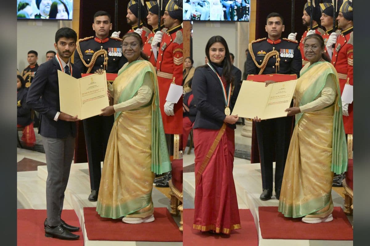 भारत के चार खेल नायकों को सर्वोच्च सम्मान, राष्ट्रपति भवन में अर्जुन पुरस्कार में छाए पैरालंपिक खिलाड़ी