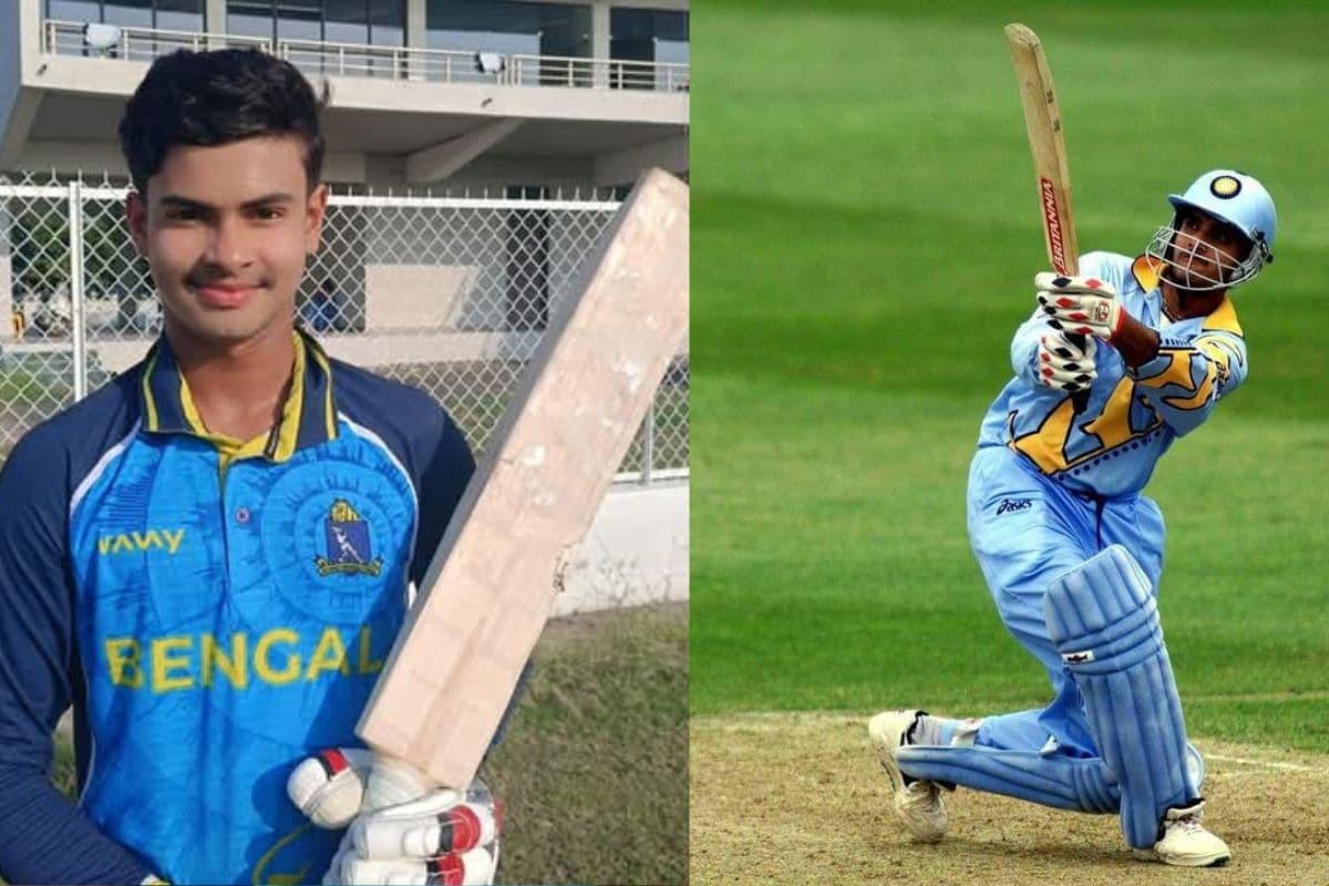 बंगाल के लिए डेब्यू करते ही इस खिलाड़ी ने बनाया कीर्तिमान, टूट गया सौरव गांगुली का 35 साल पुराना रिकॉर्ड   