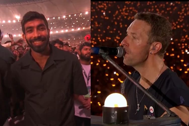 कोल्डप्ले के कंसर्ट में दिखे जसप्रीत बुमराह, बैंड ने क्रिकेटर के लिए गाया स्पेशल गाना, देखें Video