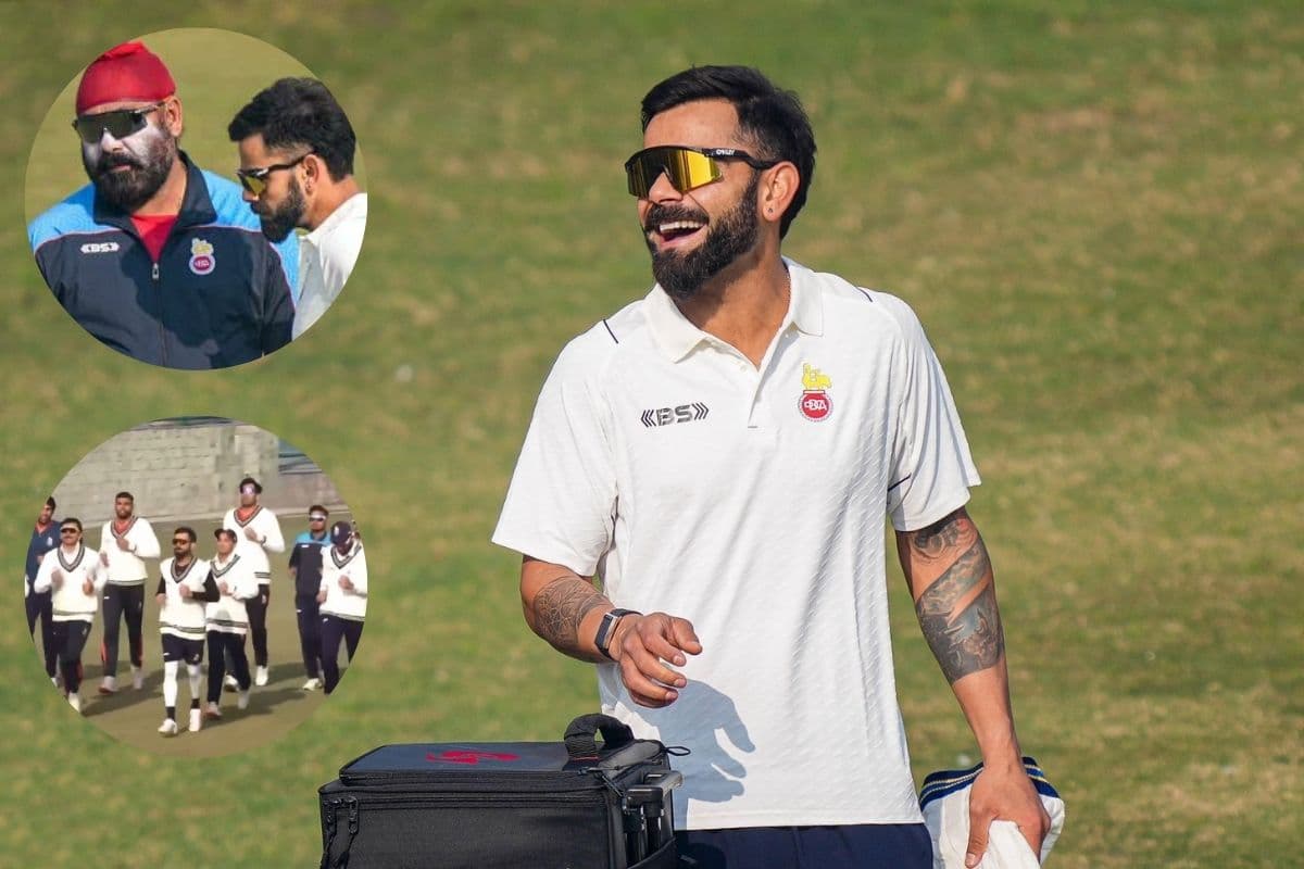 घर की टीम और कोच के साथ प्रैक्टिस, रणजी ट्रॉफी में Virat Kohli बल्ले की सुस्ती दूर करने उतरेंगे!