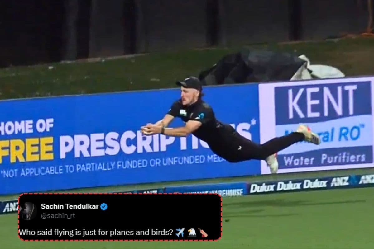 'कौन कहता है इंसान नहीं उड़ सकता?' नाथन स्मिथ के सुपरमैन मोमेंट पर सचिन का मजेदार रिएक्शन, Video