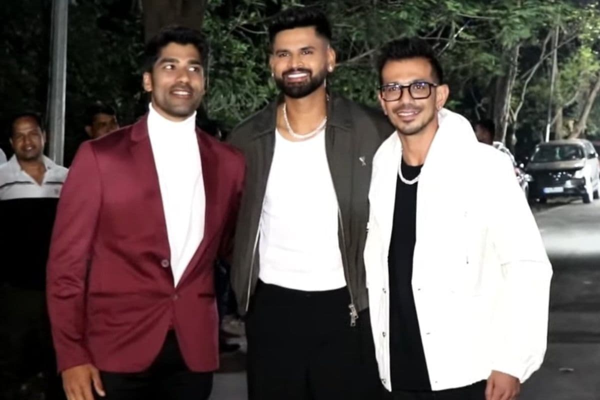 तलाक की खबरों के बीच श्रेयस अय्यर के साथ दिखे चहल, बिग बॉस में एकसाथ ले सकते हैं एंट्री