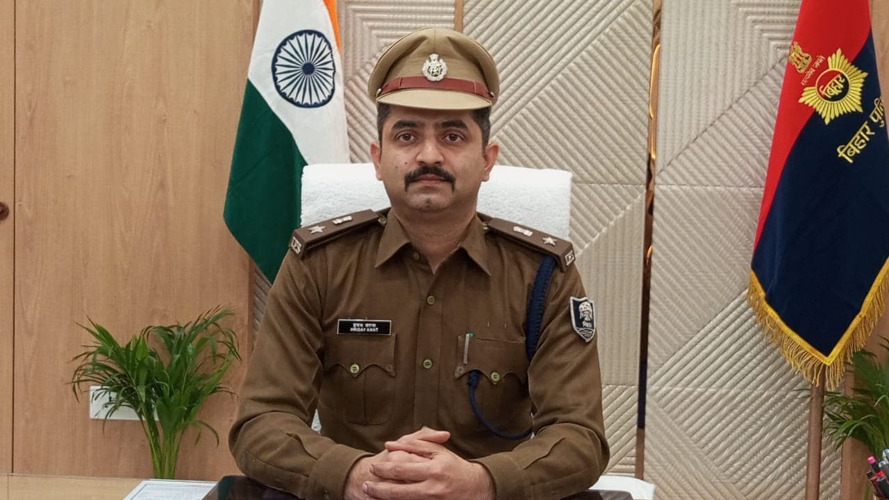 भागलपुर के नए SSP हृदयकांत ने बतायी अपनी रणनीति, जानिए कैसे लगाएंगे अपराध पर लगाम...